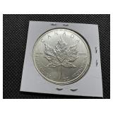2011 BU Canadian 1 Oz. .9999 Silver Maple Leaf Coin