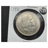 1892 Columbian Expo Commemorative Silver Half Dollar