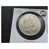 1892 Columbian Expo Commemorative Silver Half Dollar