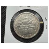 1893 Columbian Expo Commemorative Silver Half Dollar