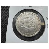 1893 Columbian Expo Commemorative Silver Half Dollar