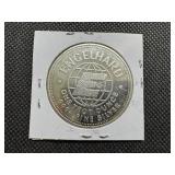 1984 BU 1 Oz. Silver Engelhard Prospector