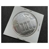 BU One Ounce .999 Silver Donald J. Trump "Never Surrender" Round