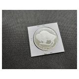 BU One Ounce .999 Silver Buffalo Round