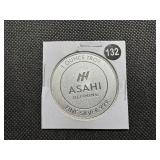 BU One Ounce .999 Silver Asahi Refining Round