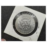 1964 90% Silver Kennedy Half Dollar - Marked AU When Purchased