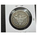1908-S Silver Barber Half Dollar