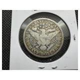 1908-S Silver Barber Half Dollar