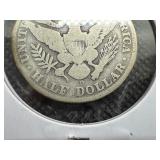 1909-O Silver Barber Half Dollar