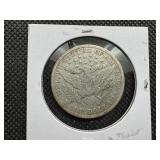 1909-S Silver Barber Half Dollar