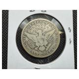 1911-S Silver Barber Half Dollar