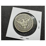 Semi-Key Date 1913 Barber Half Dollar - Greysheet Wholesale Value for a VG8 is $95