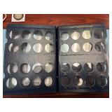 Whitman Silver Barber Half Dollar Album For Complete Set 1892-1915