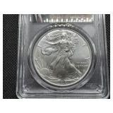 2020 1 Oz.  Silver American Eagle PCGS Gem Uncirculated Coin