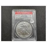 2021-S 1 Oz. Emergency IssueSilver American Eagle PCGS MS69  -  PCGS Price Guide $110