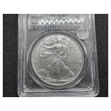 2021-S 1 Oz. Emergency IssueSilver American Eagle PCGS MS69  -  PCGS Price Guide $110