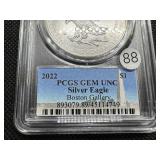 2020 1 Oz.  Silver American Eagle PCGS Gem Uncirculated Coin