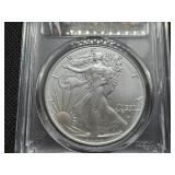 2020 1 Oz.  Silver American Eagle PCGS Gem Uncirculated Coin