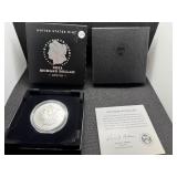2021-D Uncirculated Morgan Silver Dollar in Original Mint Box with COA - Greysheet Wholesale Price - $132.00