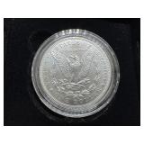 2021-D Uncirculated Morgan Silver Dollar in Original Mint Box with COA - Greysheet Wholesale Price - $132.00