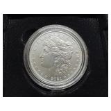 2021-S Uncirculated Morgan Silver Dollar in Original Mint Box with COA - Greysheet Wholesale Price - $132.00