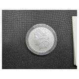2023-P Uncirculated Morgan Silver Dollar in Original Mint Box with COA - Greysheet Wholesale Price - $117.00