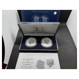 2024 Reverse Proof Morgan and Peace Silver Dollars - Two Coin Set - Spectacular Coins!