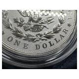 2024 Reverse Proof Morgan and Peace Silver Dollars - Two Coin Set - Spectacular Coins!