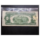 1953 Red Seal $2 Bill