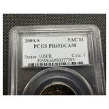 2000 Sacajawea $1 PCGS PR69 DCAM
