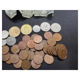 Variety of Canadian Currency