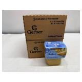 SSS. 6x 8-8oz 2pks Gerber Baby Food-Pear, Zucchini & Corn