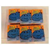 6x Scrub Mommy-Snowflake