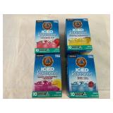 4x 10ct Iced Refeshers-4 Flavors