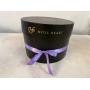 50 Preserved Rose in Round Box-Purple