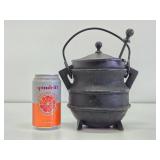 Vintage Cast Iron Smudge Pot