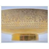 Beautiful Solid Chase Brass Large Centerpiece Bowl