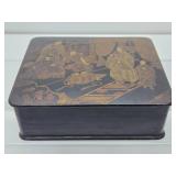 Antique Painted Chinese Wood Box