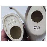 Set of 3 Mid Century Signed HOWARD PIERCE Art Pottery Birds