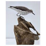 Excellent Hand Carved & Painted Folk Art Shore Bird #1