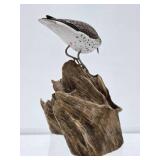 Excellent Hand Carved & Painted Folk Art Shore Bird #1