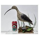 Larger Excellent Hand Carved & Painted Folk Art Shore Bird #2