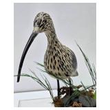 Larger Excellent Hand Carved & Painted Folk Art Shore Bird #2