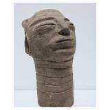 Old African Akan Terra Cotta Memorial Head