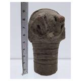 Old African Akan Terra Cotta Memorial Head