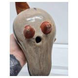 Vintage Mexican Folk Art Pottery Bird