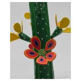 Group of Hand Made Wooden Mexican Folk Art Items