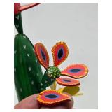 Group of Hand Made Wooden Mexican Folk Art Items