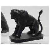 Large Group of Carved Wood Animals