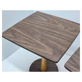 Matching Pair of Vintage Mid Century Danish Modern Side Tables